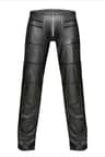 Noir Handmade H021 – Fetisch-Hose, mit Lack-Streifen, für Herren