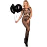 Livco Corsetti Amahil – ouvert Bodystocking mit rundem Brustausschnitt