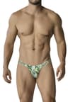 Cut4Men Instinct String Tanga – String in Grün/Schwarz