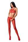 Passion BS080 – Ouvert-Bodystocking aus Netzstoff