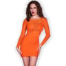 Chilirose Minikleid – nahtloses Stretchkleid mit Schlitzen