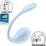 Satisfyer Smooth Petal – Tragbarer G-Punkt-Stimulator in Himmelblau