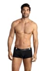 Anais for Men Petrol – Boxershorts aus leicht glänzendem, blickdichtem Stoff