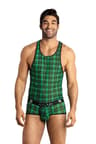 Anais for Men Magic – Tank Top mit Karomuster