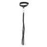 Bijoux Indiscrets Maze – Quasten-Choker in Schwarz