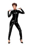 Noir Handmade F188 – PVC-Overall mit 3-Wege-Reißverschluss