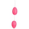Baile Twins Balls – Analkugeln aus ABS mit Nylonschnur, Rosa