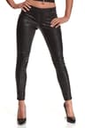 Demoniq Black Rose Constanza – Leggings mit Musterdetail