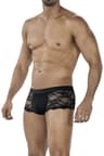 Cut4Men – Lacey Trunk Shorts mit blickdichtem Suspensorium