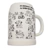 Diablo Picante Kamasutra-Bierkrug – Weißer Keramikbecher 700 ml