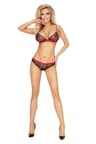 Provocative Splendeur – Dessous-Set, aus Spitze und Satin