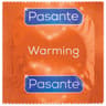 Pasante Warming – gerippte Kondome mit Wärmeeffekt, 144 Stück