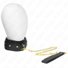 Kink – gepolstertes Kunstleder-Halsband Modell 1, 37–54 cm