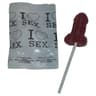 Diablo Picante Penis-Lutscher – Bonbon mit Erdbeer-Kirsch-Geschmack