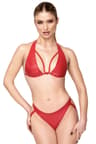 Noir Handmade Statement – Bralette in Rot