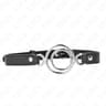 Kink – Knebel mit mehreren O-Ringen, schwarz, Ring 5 cm