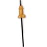 Diablo Picante – Strohhalm mit Penisfigur, Gold