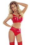 Provocative Hot Dentelle – rotes Dessous-Set