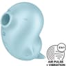 Satisfyer Sassy Seal – Druckwellenvibrator mit zwei Motoren