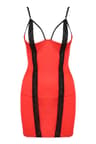 Passion Devil Collection Chemise – mit Bügel-Cups und Hakenverschluss