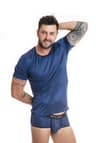 Anais Men Naval – Herren-T-Shirt aus Stretch-Material