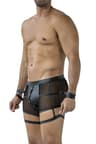Cut4Men – Prison Shorts mit entfernbarem Suspensorium