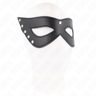 Kink Augenmaske mit 5 Nieten – Bondage-Maske, 28 x 8 cm