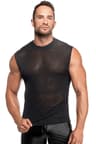 Noir Handmade Feinnetz – Ärmelloses Tank Top
