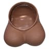 Diablo Picante Ablageschale Hodenform Dunkler Ton