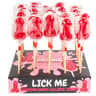 Secretplay Cherry Candy Penis Lollipop Display – Kirsch-Lutscher mit Wärmeeffekt (40 Stück)