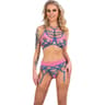 Livco Corsetti Soledad – dreiteiliges Dessous-Set mit Strumpfhalter