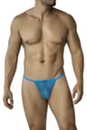 Cut4Men Mesh – Tanga in Blau