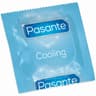 Pasante Cooling Sensation – gerippte Kondome mit Kühleffekt