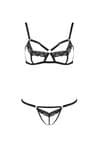 Passion Devil Collection Dessous-Set – mit elastischen Gummibändern (schwarz 3)