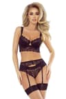 Provocative Beaute Complice – Spitzen-BH-Set in Schwarz