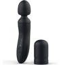 B Swish Bthrilled Premium – Akku-Massagestab mit Schutzkappe, Schwarz