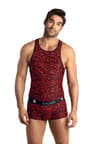 Anais Men Tribal – Ärmelloses Top mit Animal-Print