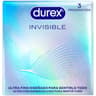 Durex Invisible – ultradünne Kondome mit Silikonschmierung