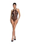 Passion BS088 – Bodystocking mit Netz und Spitze