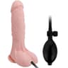 Baile – aufblasbarer realistischer Dildo mit Saugnapf, 4,3 cm Durchmesser