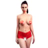 Chilirose Ouvert-Höschen – elastische Panty mit offenem Schritt