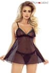 Provocative Tassel de Rêve – Babydoll mit Quasten in Schwarz-Grün