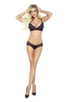 Provocative Une Illusion – Dessous-Set in Schwarz