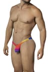 Cut4Men SPX – Bulge String im Regenbogen-Design (Pride)