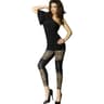 Chilirose Leggings – Leopardenmuster in Schwarz, hoch tailliert