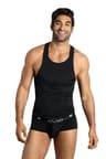 Anais Men Petrol – Herren-Top aus Stretch-Material