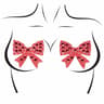 Leg Avenue Bows – Nippelabdeckungen mit Strassschleife