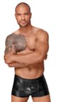 Noir Handmade – Boxershorts, aus Powerwetlook mit Lack-Zierfalten