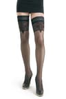 Legg Story Diva - Halterlose Strümpfe mit Silikonband, 20 den